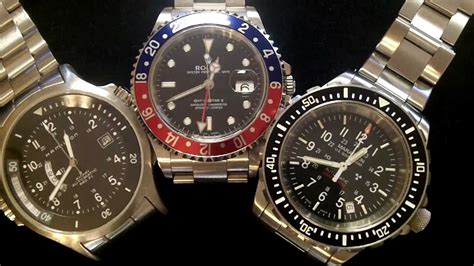 rolex vs marathpn|This is the Watch the Military Wears .